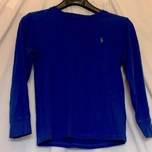 Ralph Lauren Boys Long Sleeve Polo. (M 10-12)